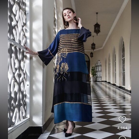 LULUSAR PAKISTANI SEMI FORMAL DRESS - Picture 3 of 8